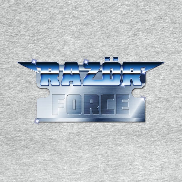 RazörForce Logo (Chrome) by RazorFist